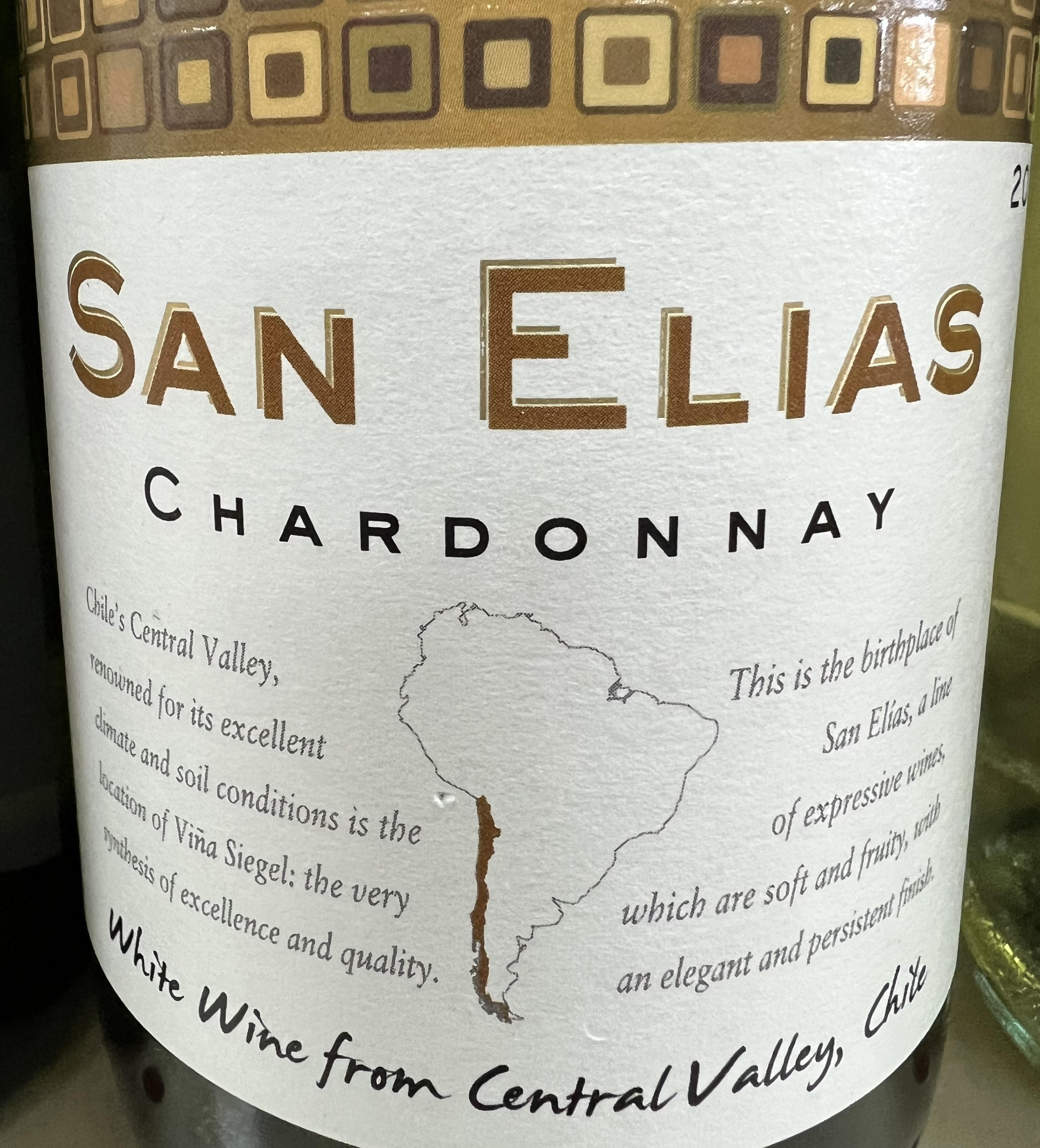 San Elias Chardonnay 2018